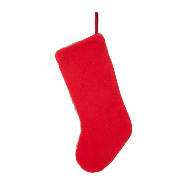 Fox Hooked Christmas Stocking