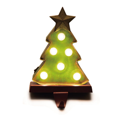 Marquee LED Tree Stocking Holder